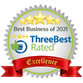 Three Best Rated Best Business of 2021 Badge