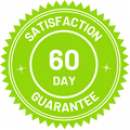 60 Day Satisfaction Guarantee Badge