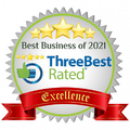 Three Best Rated Best Business of 2021 Badge