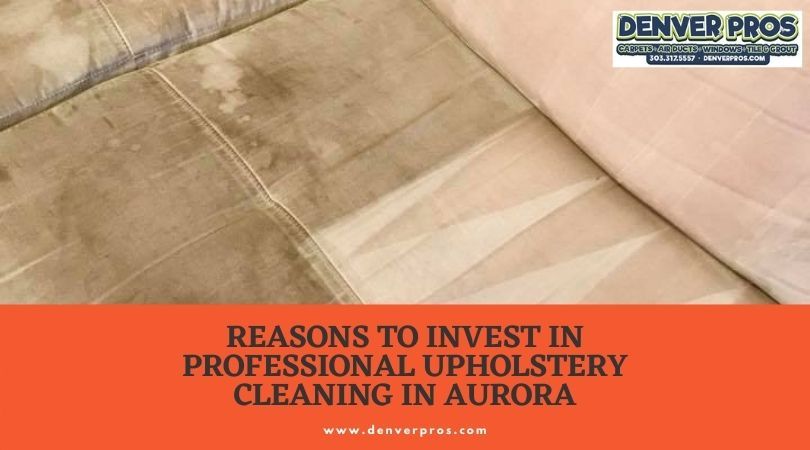 Professional Upholstery Cleaning Aurora
