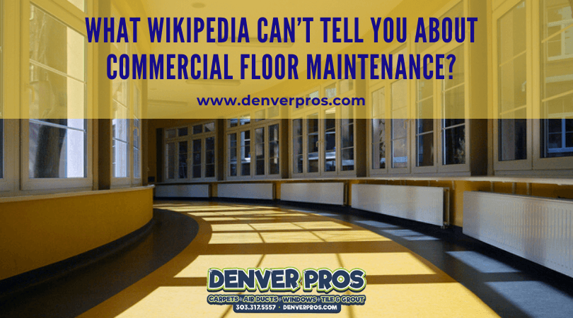What Wikipedia Cannot Tell You About Commercial Tile Maintenance