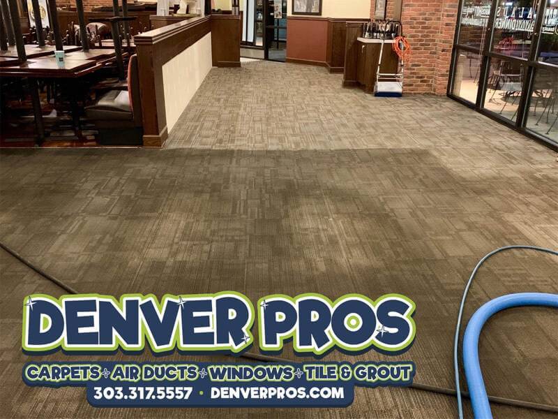 Carpet cleaning services by Denver Pros