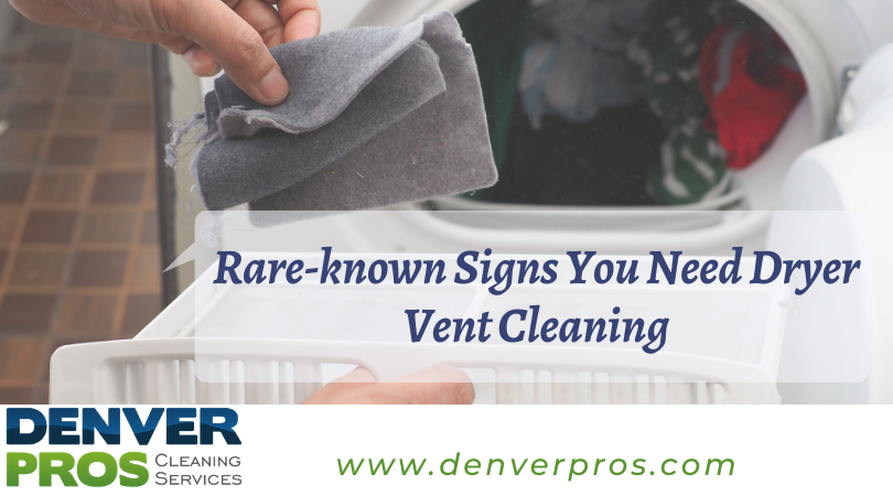 Signs You Need Dryer Vent Cleaning Aurora