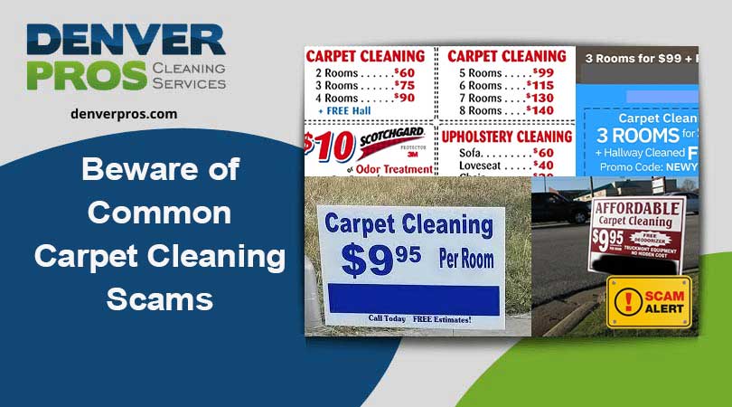 Common Carpet Cleaning Scams To Avoid